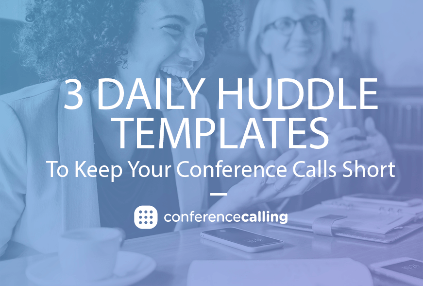 daily huddle templates