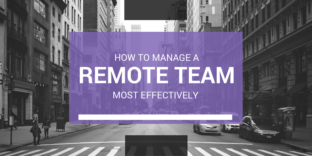 managing remote teams