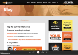 entrepreneurs on fire podcast