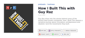 how i built this podcast