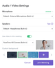 meeting settings