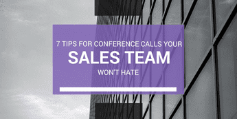 konferenční hovory sales team